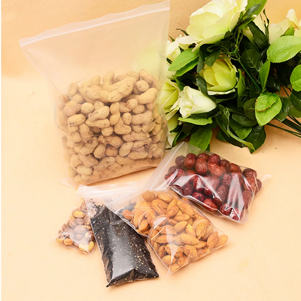 Пластиковые пакеты для бижутерии с застежкой-молнией многоразовые толщина 0 12 мм