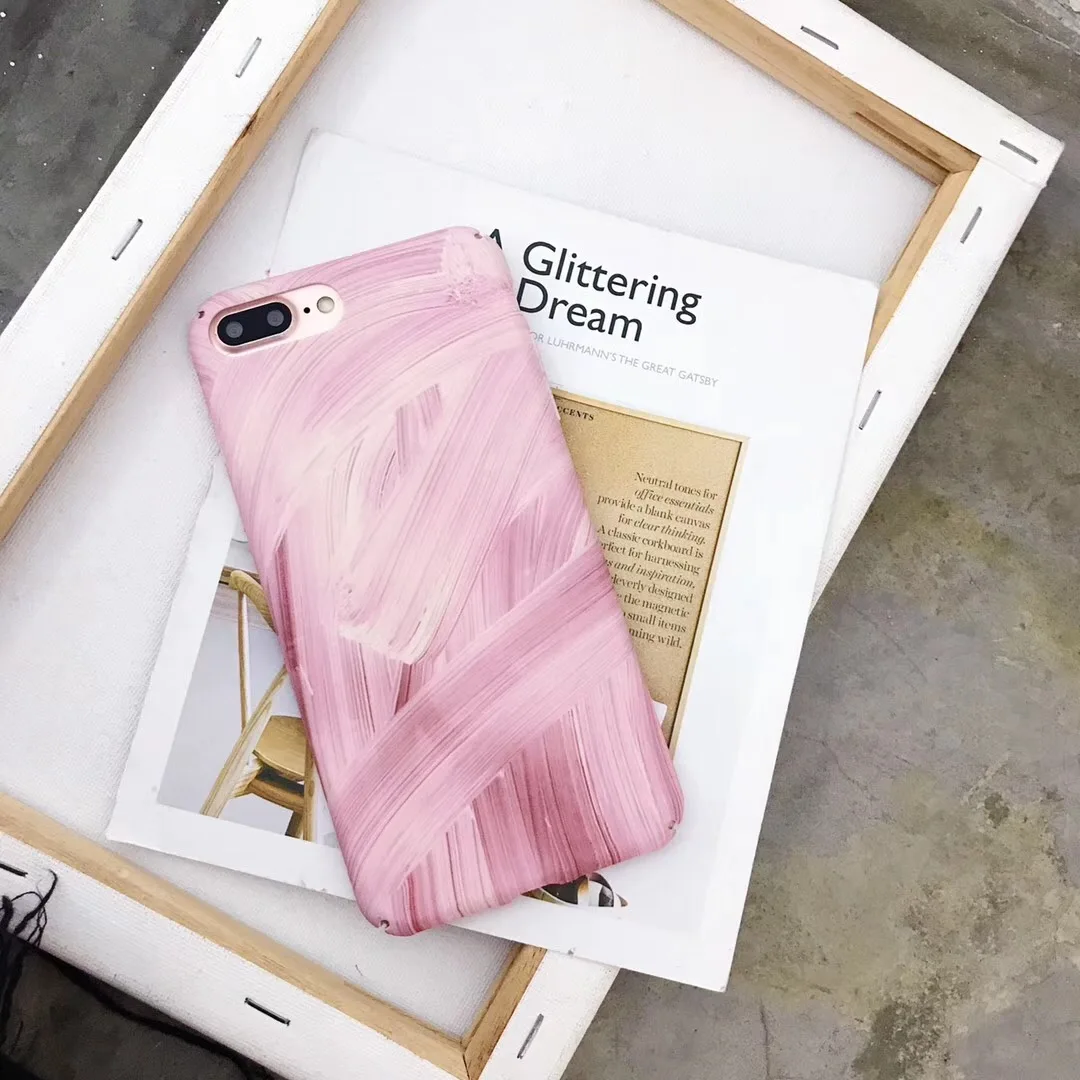 Прохладный розовый Краски Пластик чехол для OPPO F5 F1S F1 F3 плюс A3 A1 A83 A79 A73 A77 A59 A57 A39 R11