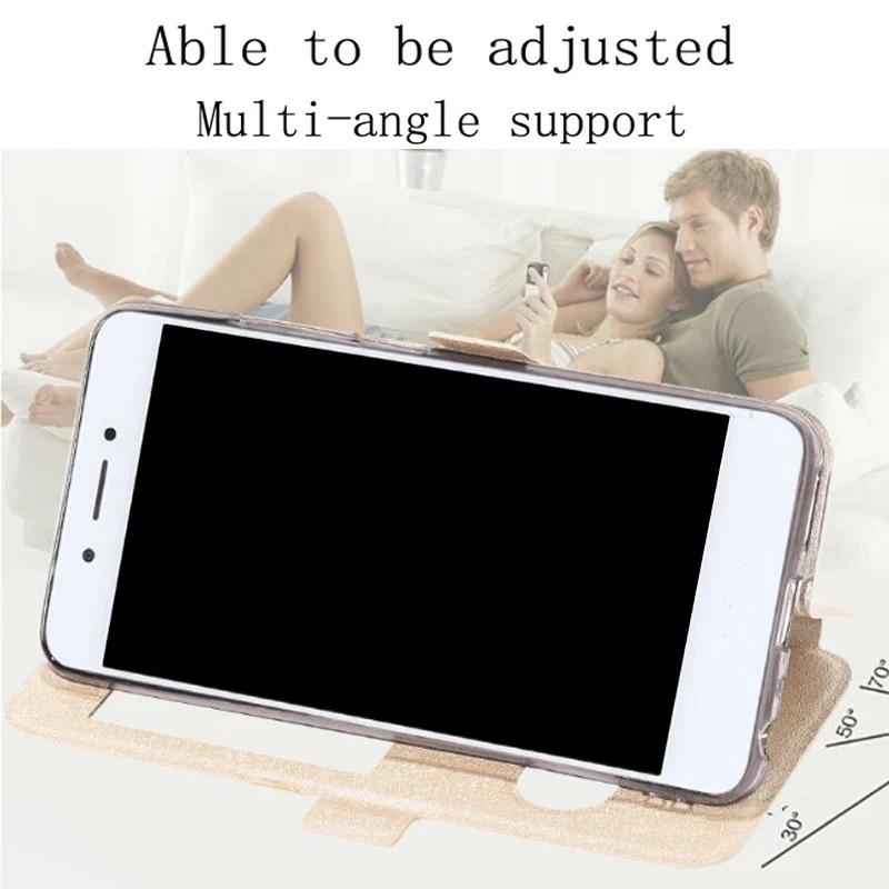 2pcs Smart View window PU Leather Case For Huawei enjoy 6S DIG-AL00 Phone Cover shell enjoy6S back case 6 S capas | Мобильные