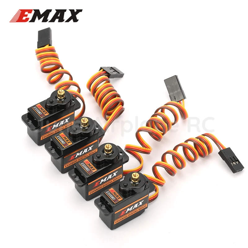 EMAX ES08MD 12g металлический цифровой сервопривод для высокоскоростной мини техники