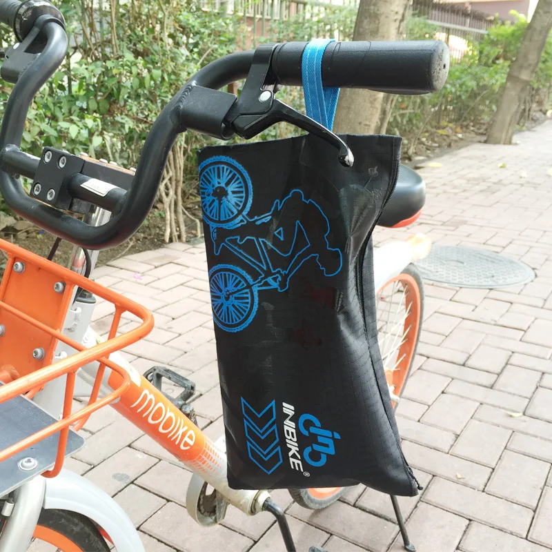 INBIKE Водонепроницаемая 1.2L прочная Ультралегкая сумка для руля велосипеда
