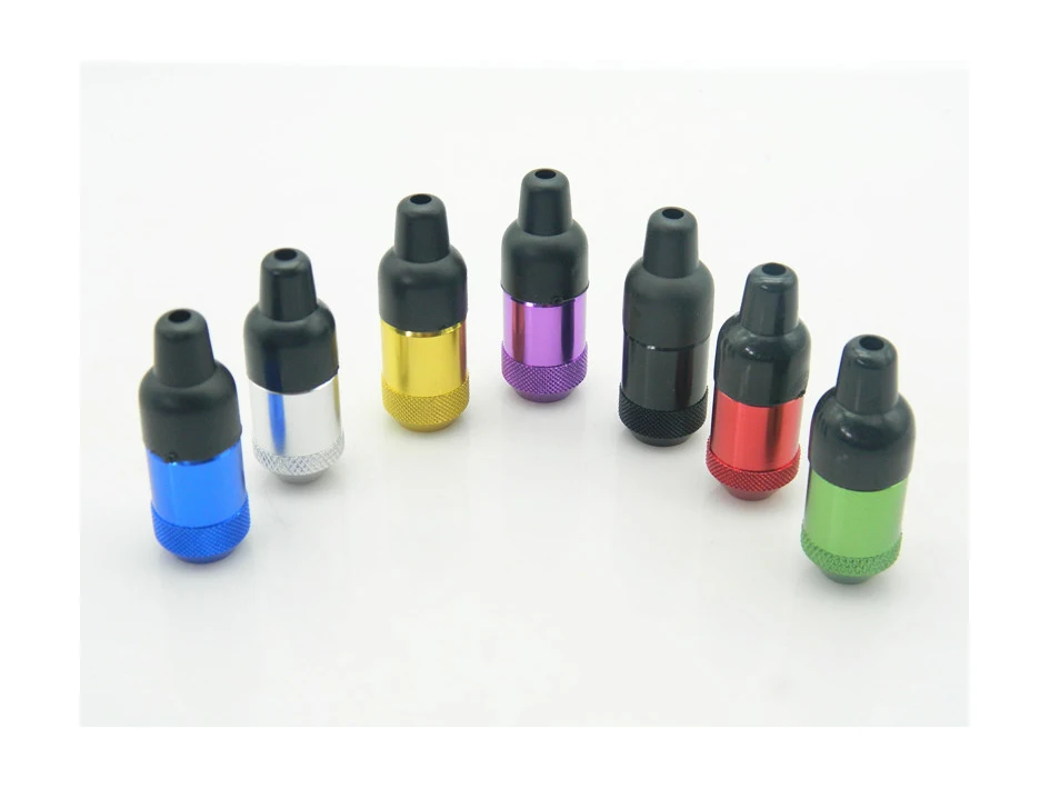 Мини-табачная трубка в форме пули 1 шт. металлическая для курения сигарет и специй