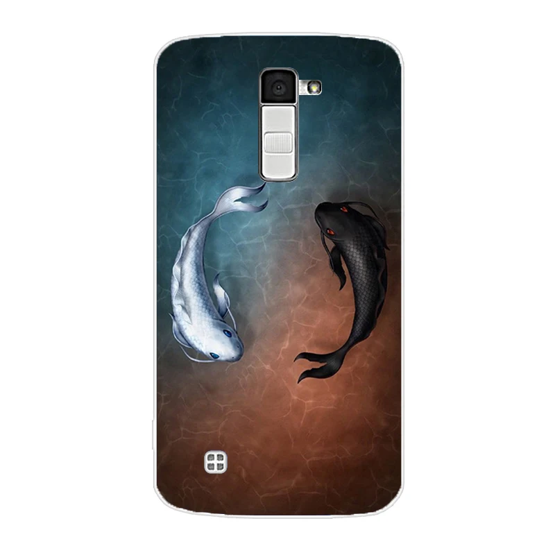 Чехол для LG K10 чехол 2016 K420N K430 мягкие чехлы телефонов K 10 LTE K430ds силиконовая задняя