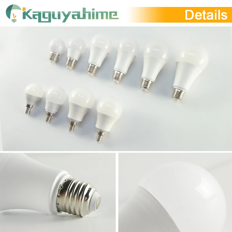 Светодиодный светильник Kaguyahime с регулируемой яркостью E27 E14 220 В 3 Вт ~ 20 5 7 9 12 15