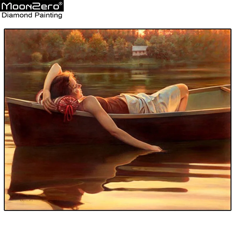 3D Алмазная вышивка полная доска красота тишина сумерки рукоделие крестом ручная