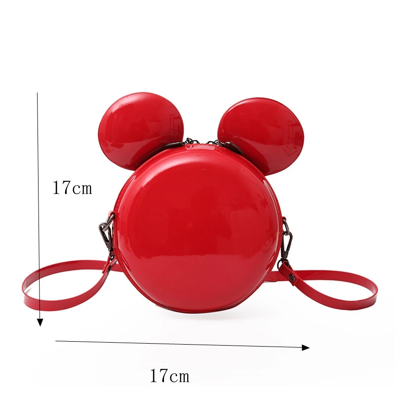 Disney Микки Маус женские сумки из натуральной кожи с изображением Минни через