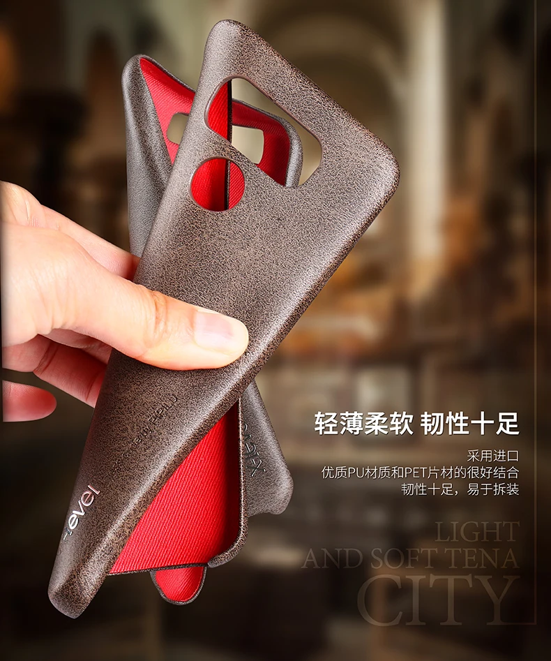 Роскошный винтажный кожаный чехол для телефона X-level с текстурой кожи LG G6 G7 G8 ThinQ