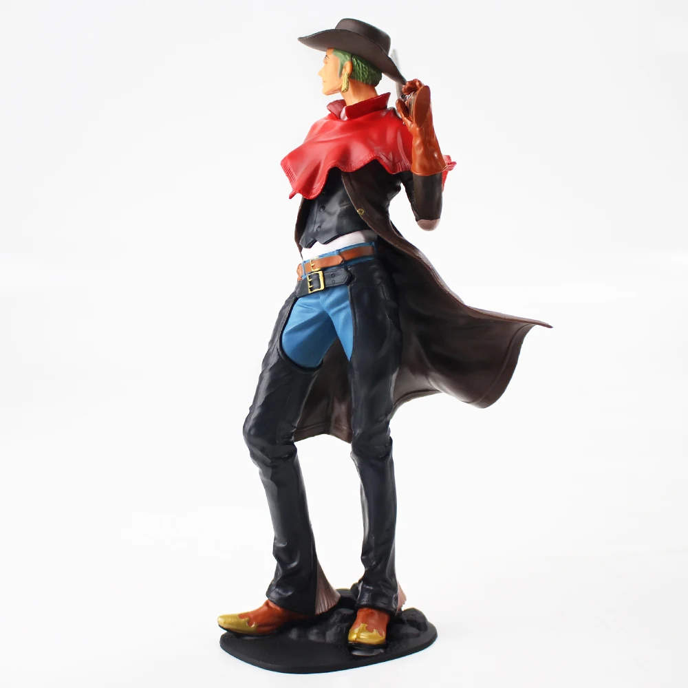 22 см аниме One Piece Luffy's соломенная шляпа Пираты Roronoa Зоро ковбой с пистолетом