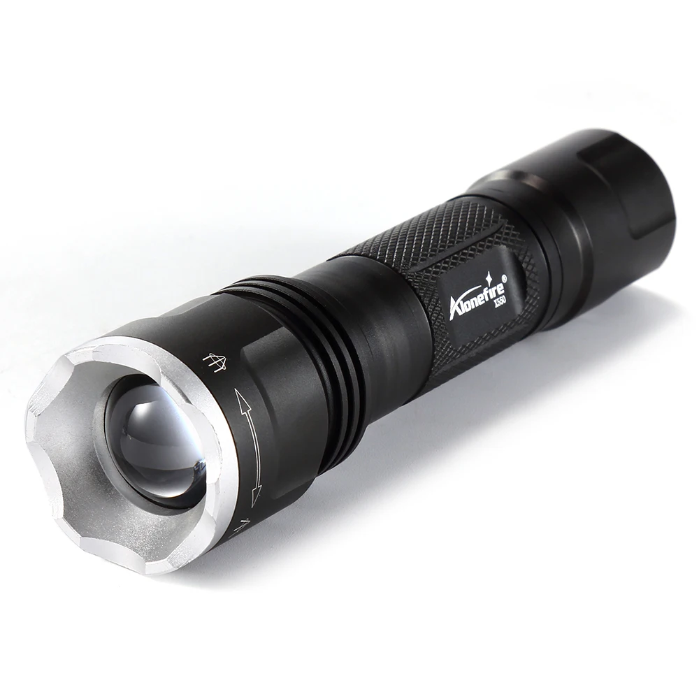 AloneFire X550 фонарик с мини зумом CREE XM L2 Светодиодная лампа наружный охотничий фонарь