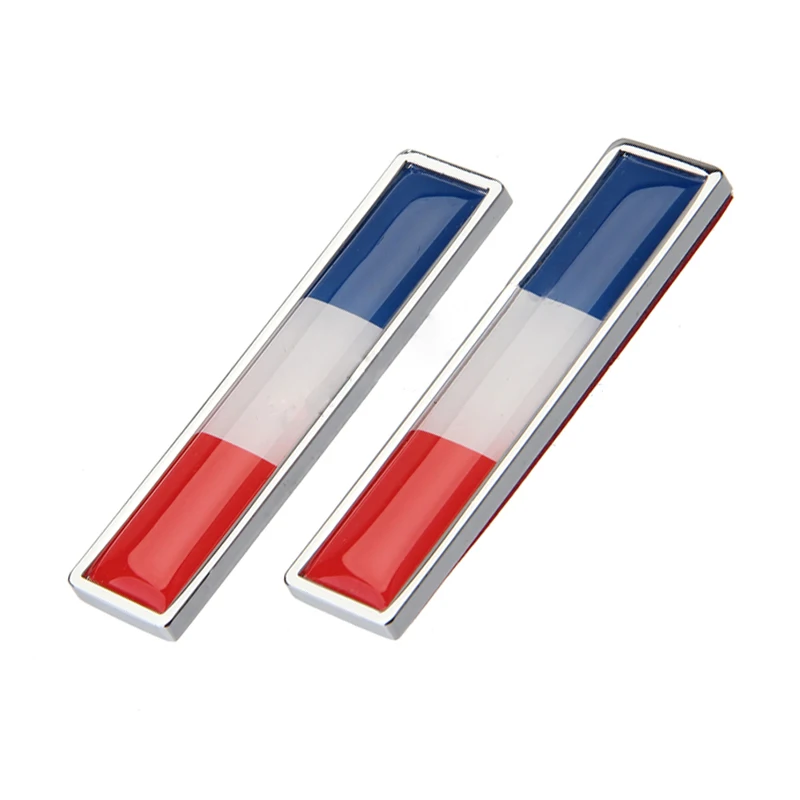 1 шт. универсальные автомобильные наклейки и с французским флагом 3D