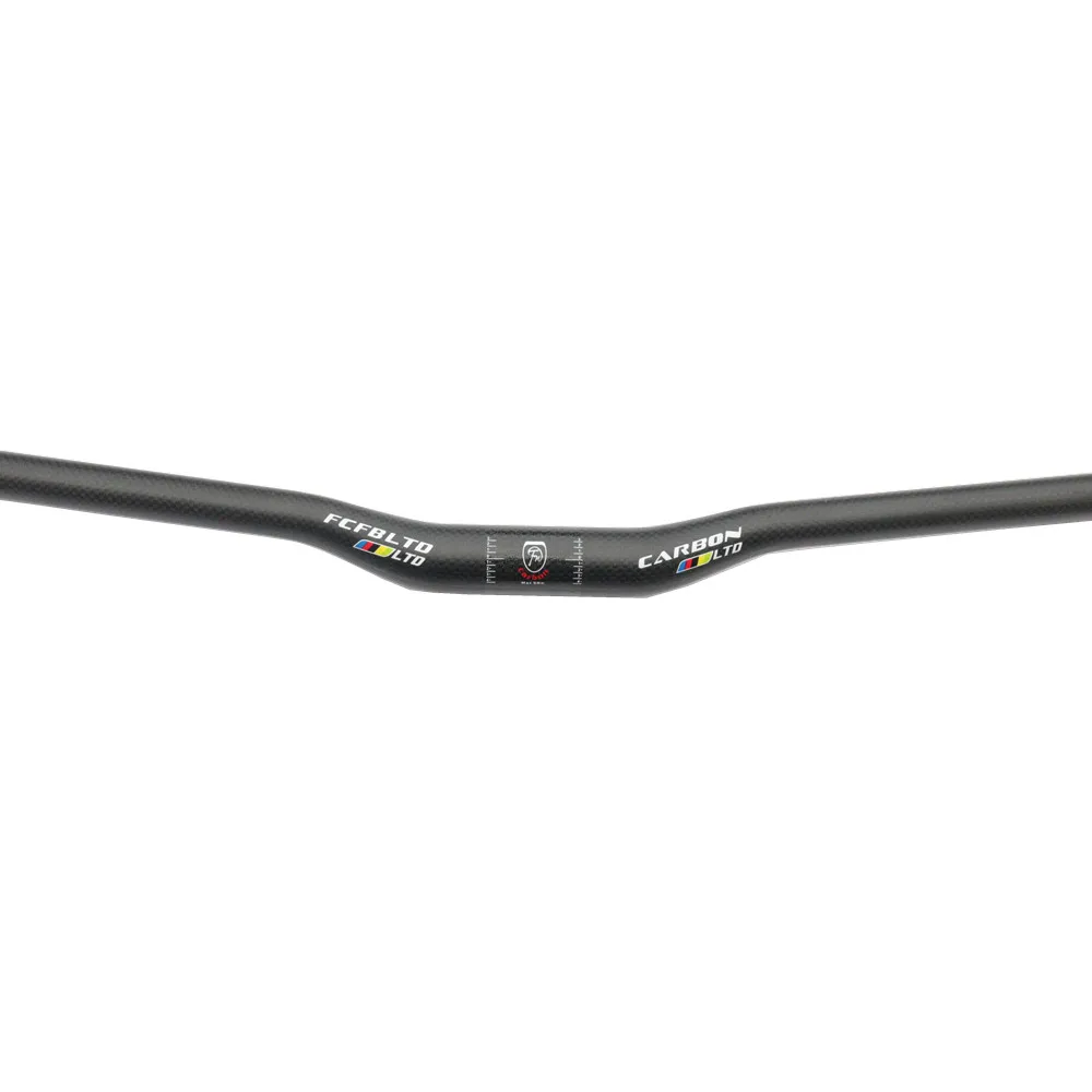 FCFB matte Carbonhandlebar MTB Handlebar Flat Or Rise 31.8*580/600/620/640/660/680/700/720/740/760mm bike parts | Спорт и