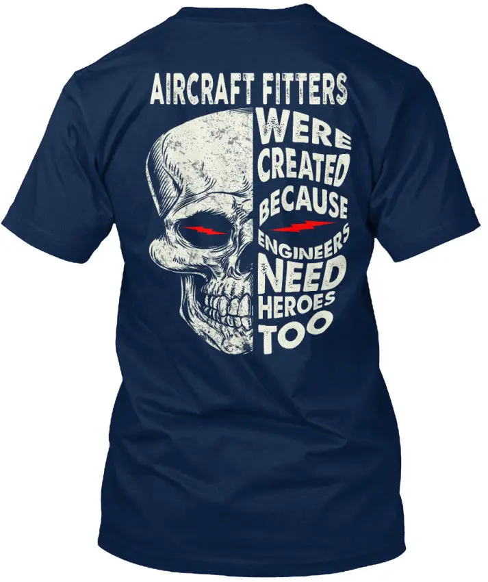 

100 % Cotton T Shirt For Men Design Tops Aircraft Fitters Standard Unisex Tee Shirt