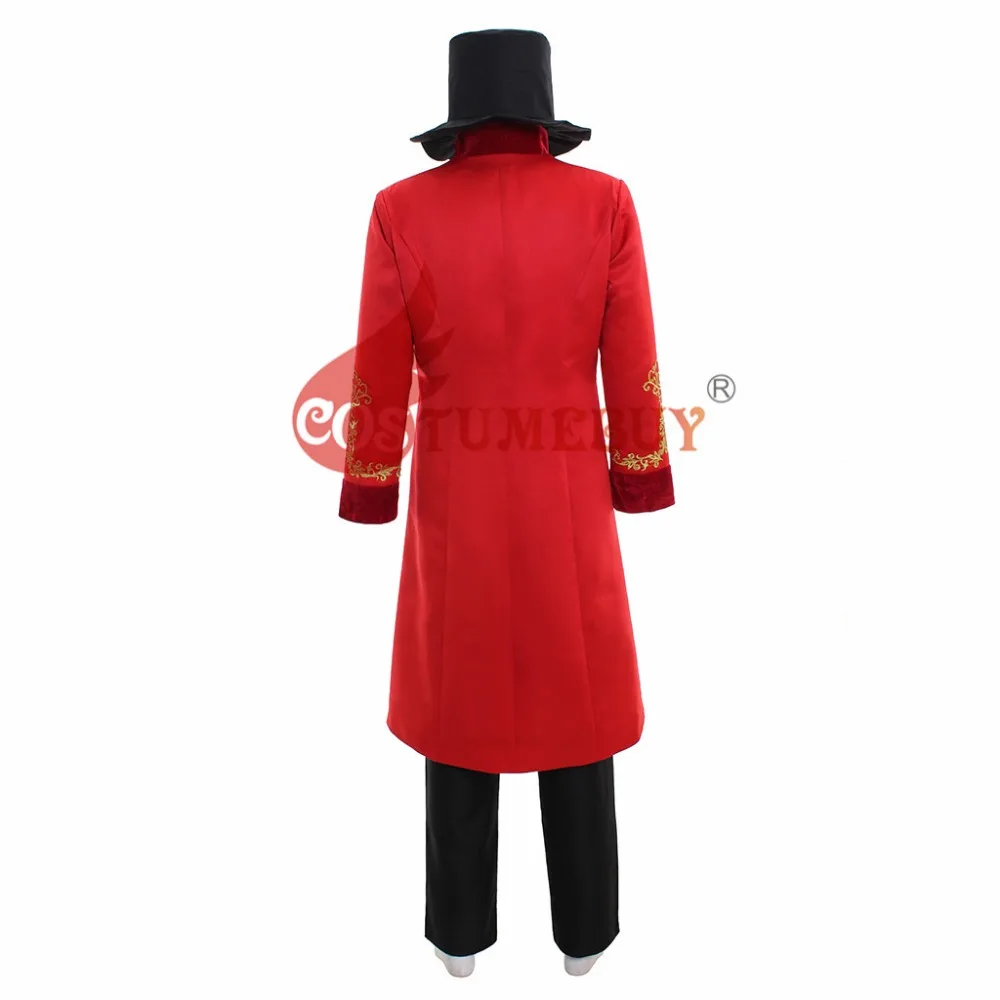 Costumebuy лучший Showman P. T. Барнум косплей костюмированный наряд для взрослых мужчин