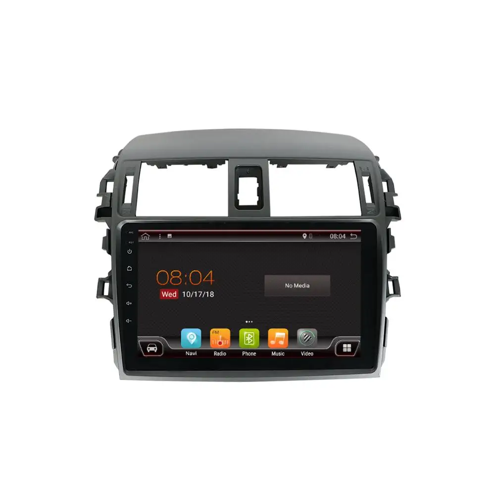 Bosion 2 Din автомобильное радио для Toyota corolla 2009 Android 10 четырехъядерный автомобильный