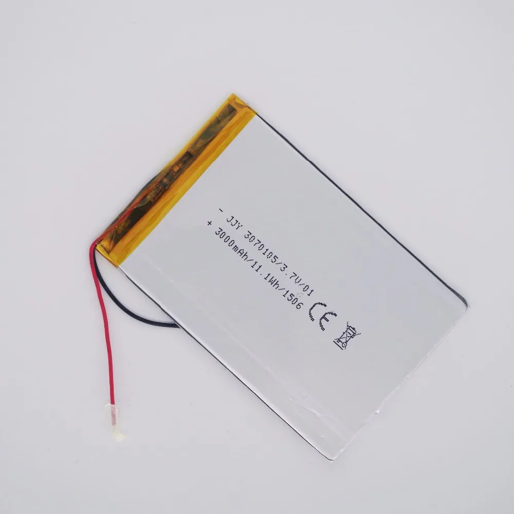 Шэньчжэнь Технология 2.9X70X105MM 3 7 v литий полимерная батарея 7В Вольт li po ion lipo