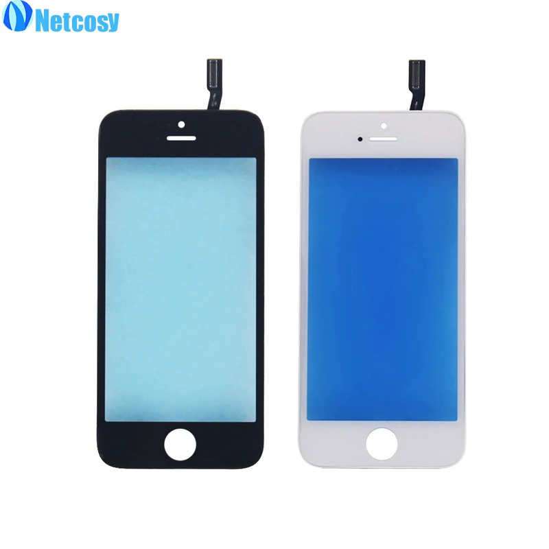 Netcosy сенсорный экран дигитайзер панель для iphone 5G сенсорный экран+ кронштейн для iphone 5S 5C запасные части для iphone 6 6S