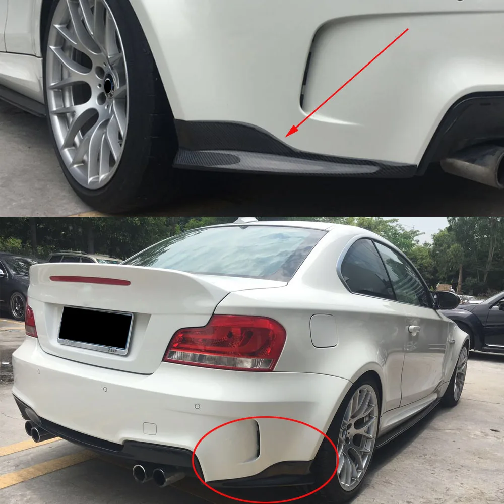 Передник для заднего бампера из углеродного волокна передник BMW 1 м E82 М только