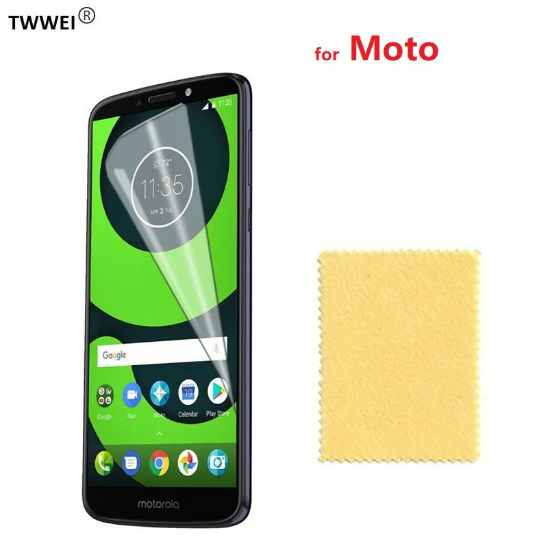 Прозрачный ЖК дисплей Экран протектор для Moto G6 бледный G5 G5s плюс Защитная пленка G7