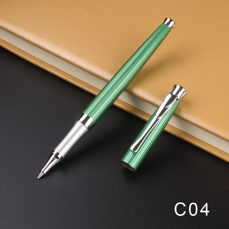 

high quality Rollerball Pen 0.5mm Black Ink Metal Pens for Student Writing Office Signature School Supplies Stationery