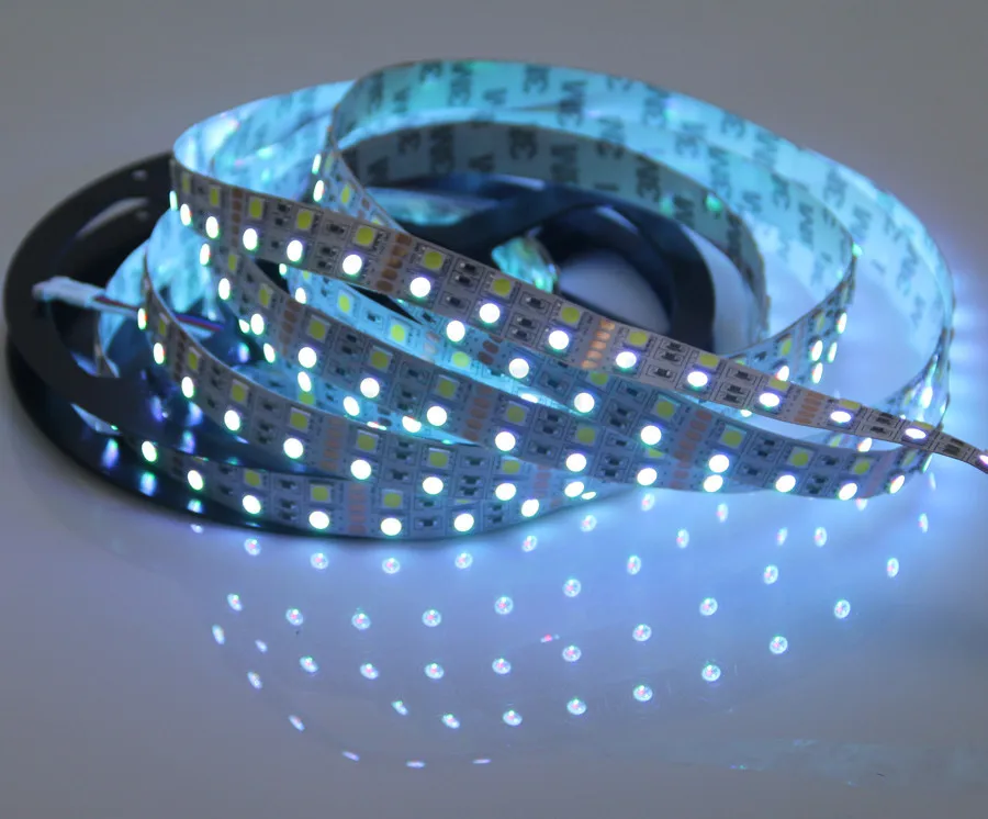 

10 Rolls 50 Meter Best Quality SMD 5050 Double Row RGBW LED Strip 120LED/M No Waterproof Changeable LED Strip Light 5M/Roll