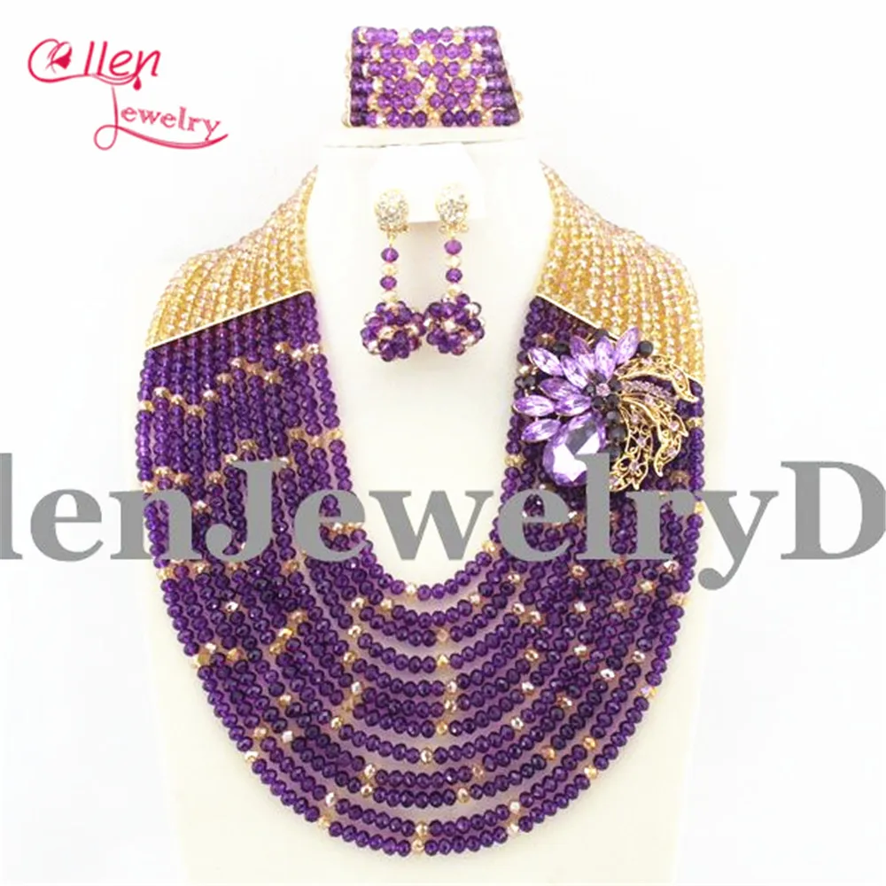 Best Африканский Бусины Jewelry комплект из туфлей в нигерийском стиле для вечеринки