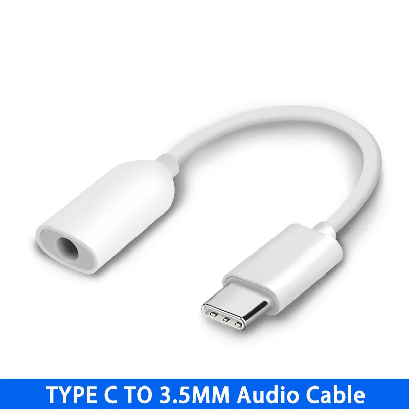 Адаптер для наушников с USB Type C на 3 5 мм аудиокабель AUX смартфонов Samsung LG Nexus Oneplus Nokia