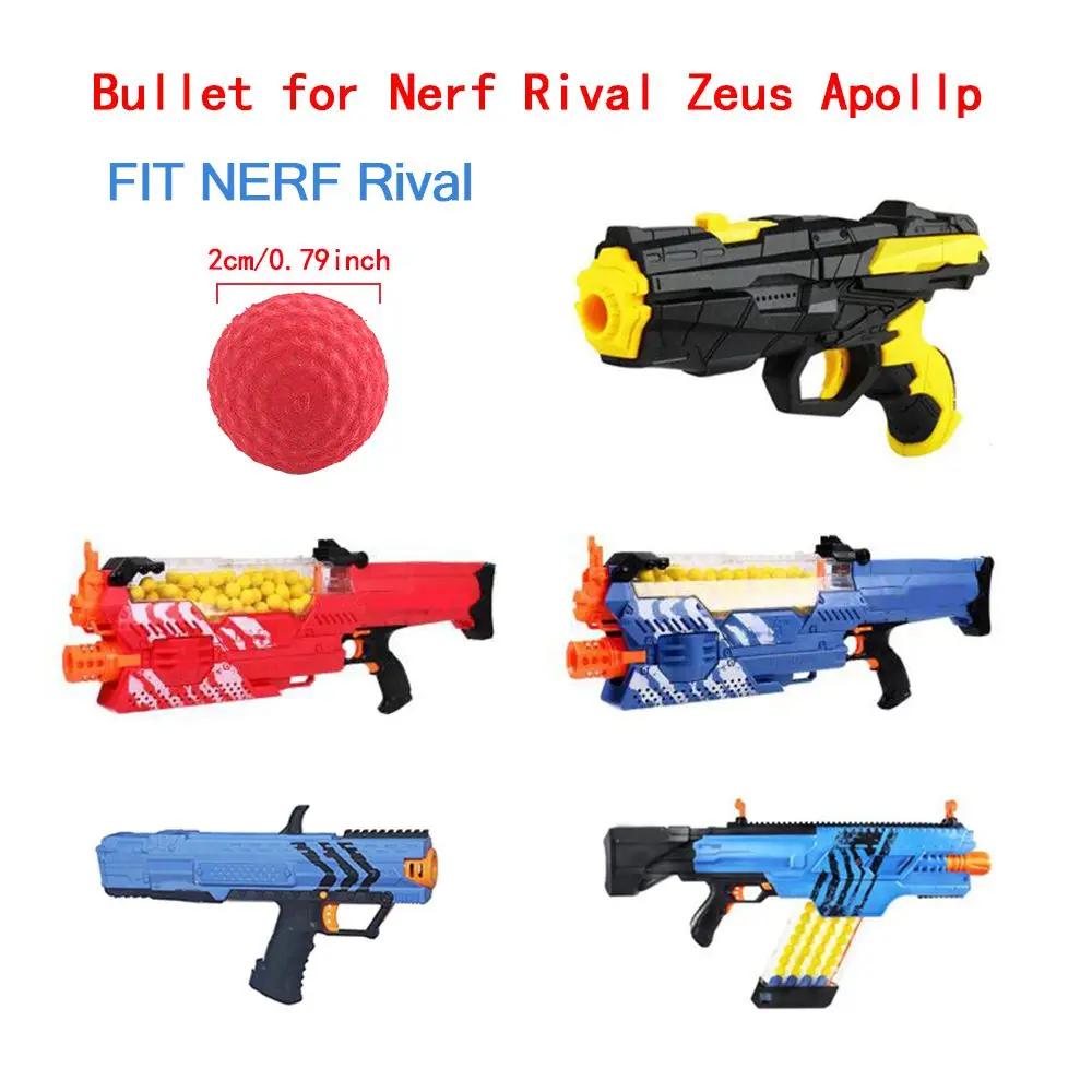 12 патронов для стрельбы зажим пули Nerf Kids Rival Apollo XV-700 Zeus игрушечный пистолет