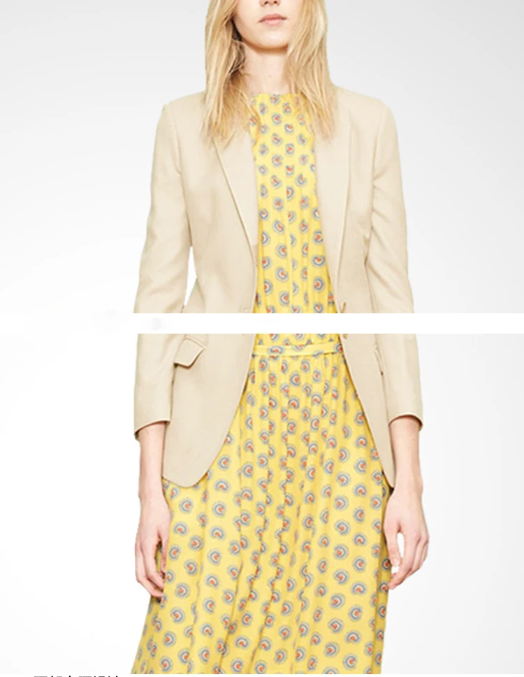 2019 Весна новое поступление комплект из двух предметов платье костюм темперамент