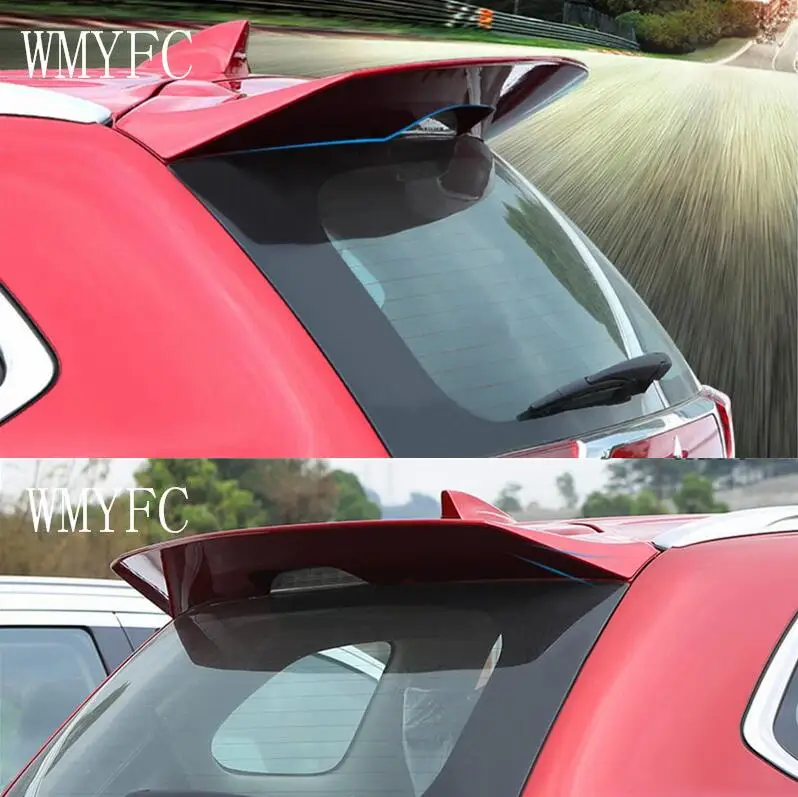 ABS Пластик задний багажник загрузки губ крыла задний спойлер для нового Mitsubishi Outlander автомобильные аксессуары