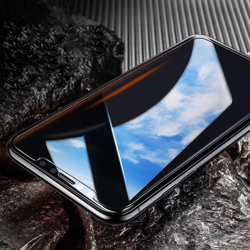 Front Back Screen Protector Tempered Glass Case For iPhone X XS Cover Curved Protect Film 7 6 5 s 6s 5S 8 Plus |