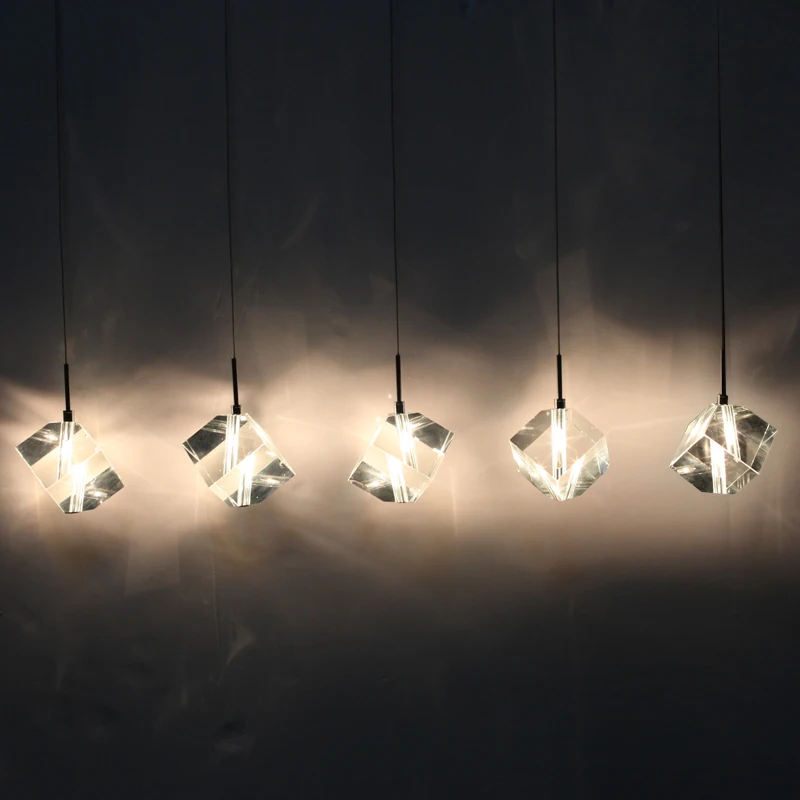 Hot Amoy brand minimalist pendant lamp lighting K9 crystal chandelier classic 899 6A|light inflatable|light weight electric scooterlight source |