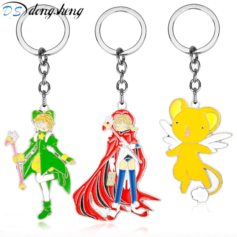 Dongsheng мультфильм Cardcaptor Sakura Брелок Сакура аниме Card Captor с изображением персонажей