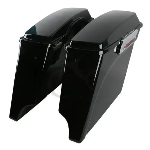 Яркие черные удлиненные жесткие сиденья для Harley Road King 1993 2013 10 11 12 новая