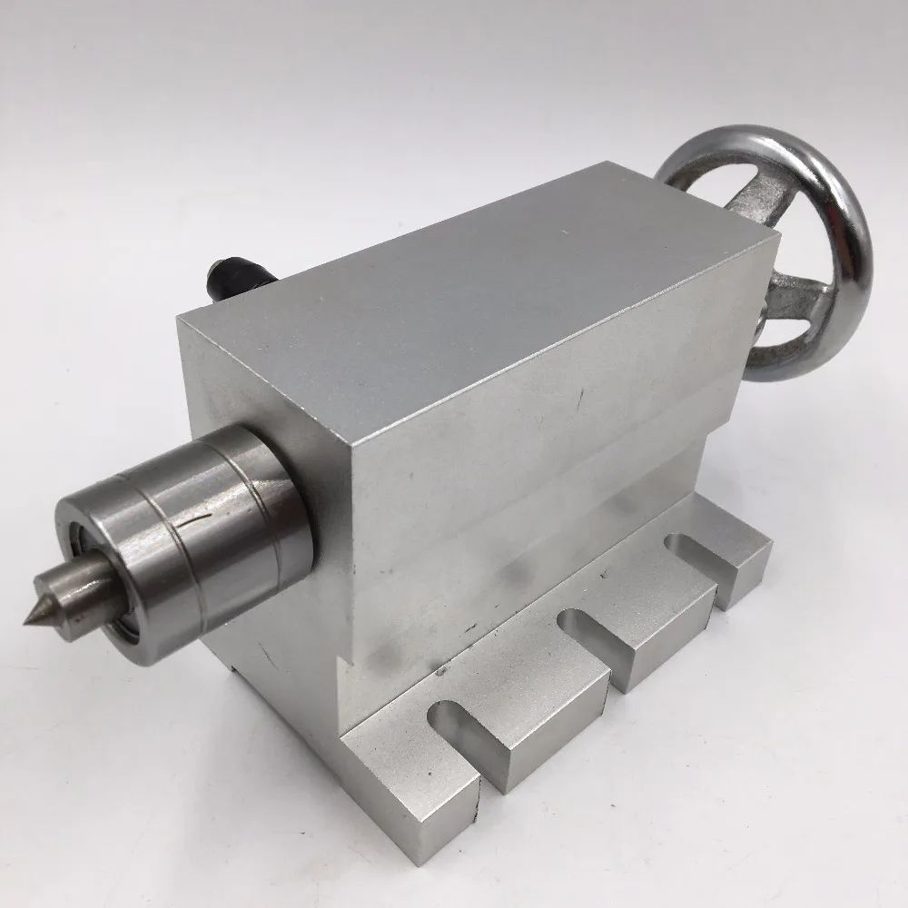 Центральная высота 65 мм 4 я ось задняя часть для фрезерного станка с ЧПУ