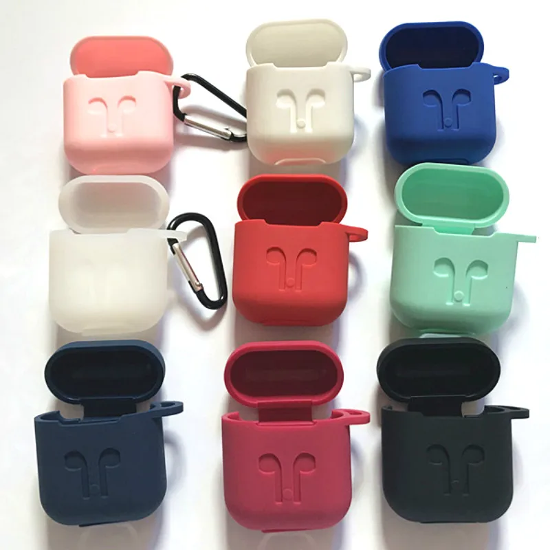 Airpods наушники силиконовый чехол Беспроводная Bluetooth гарнитура защитный с