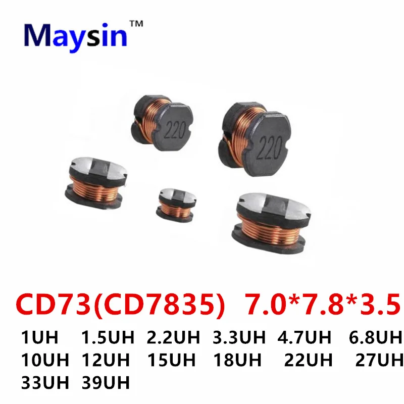 CD7835 7 0*7 8*3 5 CD73 1UH 1.5UH 2.2UH 3.3UH 4.7UH 6.8UH 10UH 12UH 15UH 18UH 27UH 33UH 39UH 47UH 20%|47uh| |
