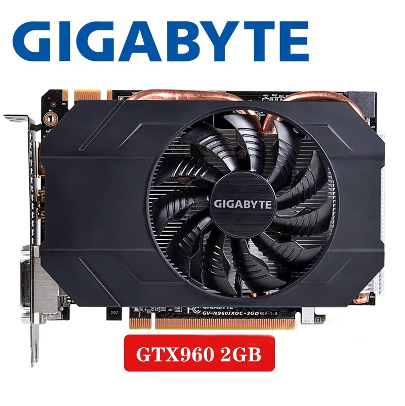 ПК настольный GIGABYTE Видеокарта gtx 960 2 Гб 128 бит GDDR5 видеокарты для NVIDIA VGA карты Geforce