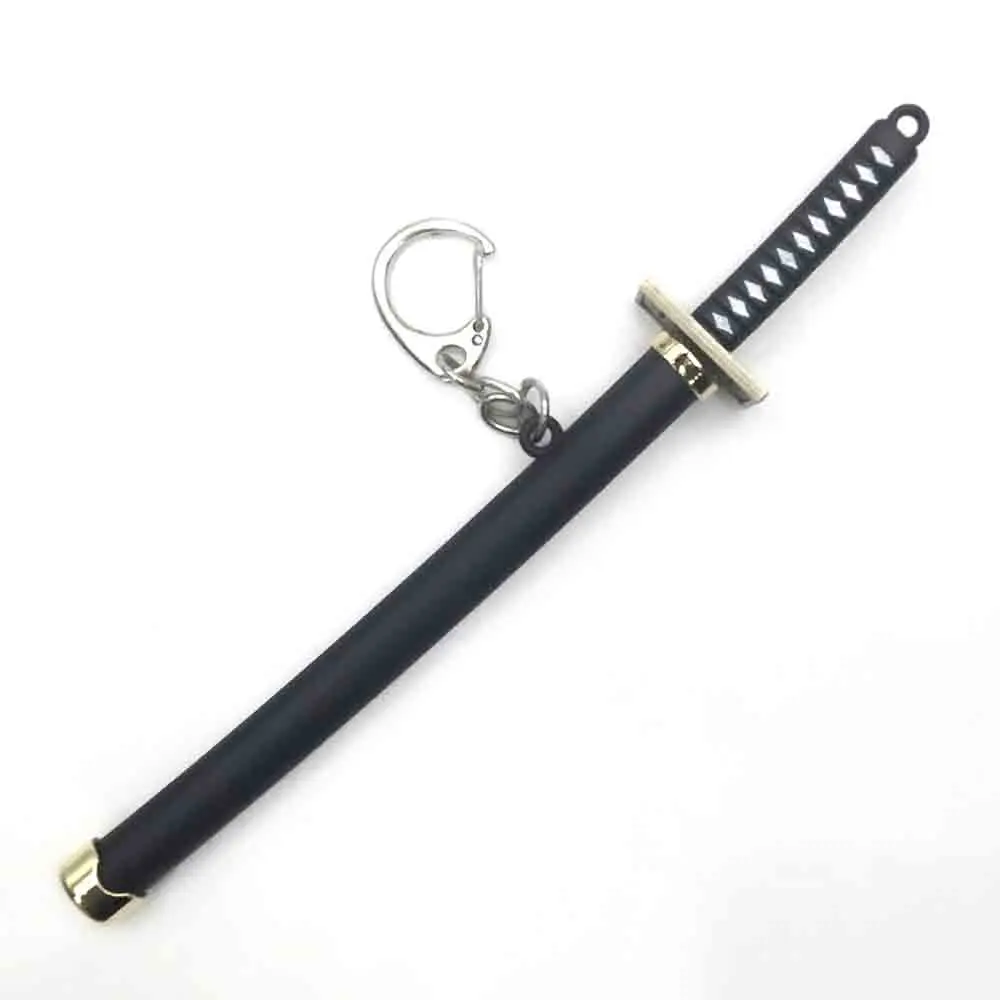 Аниме один кусок Зоро нож пряжка с ножны меч оружие брелок автомобиль кулон|key ring