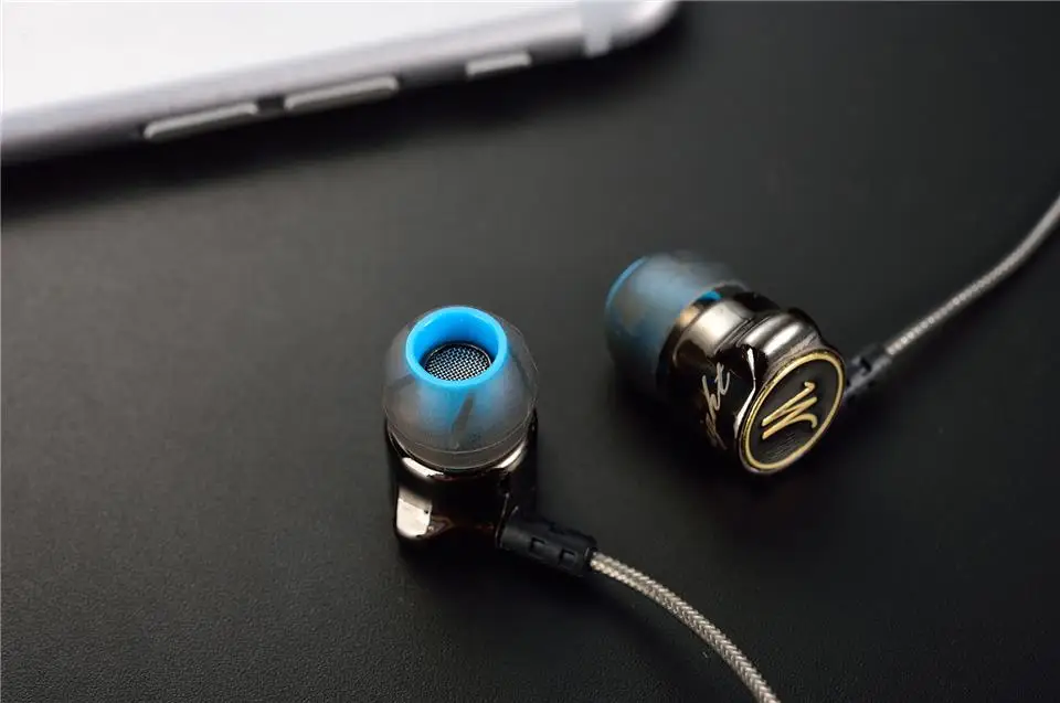 Наушники QKZ X10, цинковый сплав, наушники-вкладыши, HiFi наушники, наушники fone de ouvido, гарнитура auriculares audifonos, стерео, бас, металл, DJ