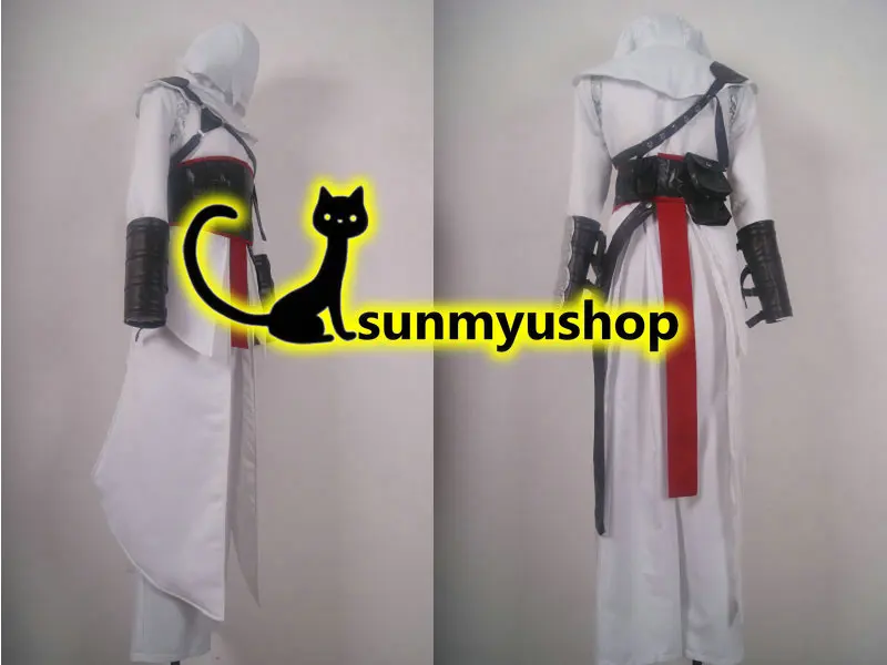 

Free Shipping ! Assassin Creed Altair Cosplay Costume! Customized Acceptable order,Halloween,Wholesale
