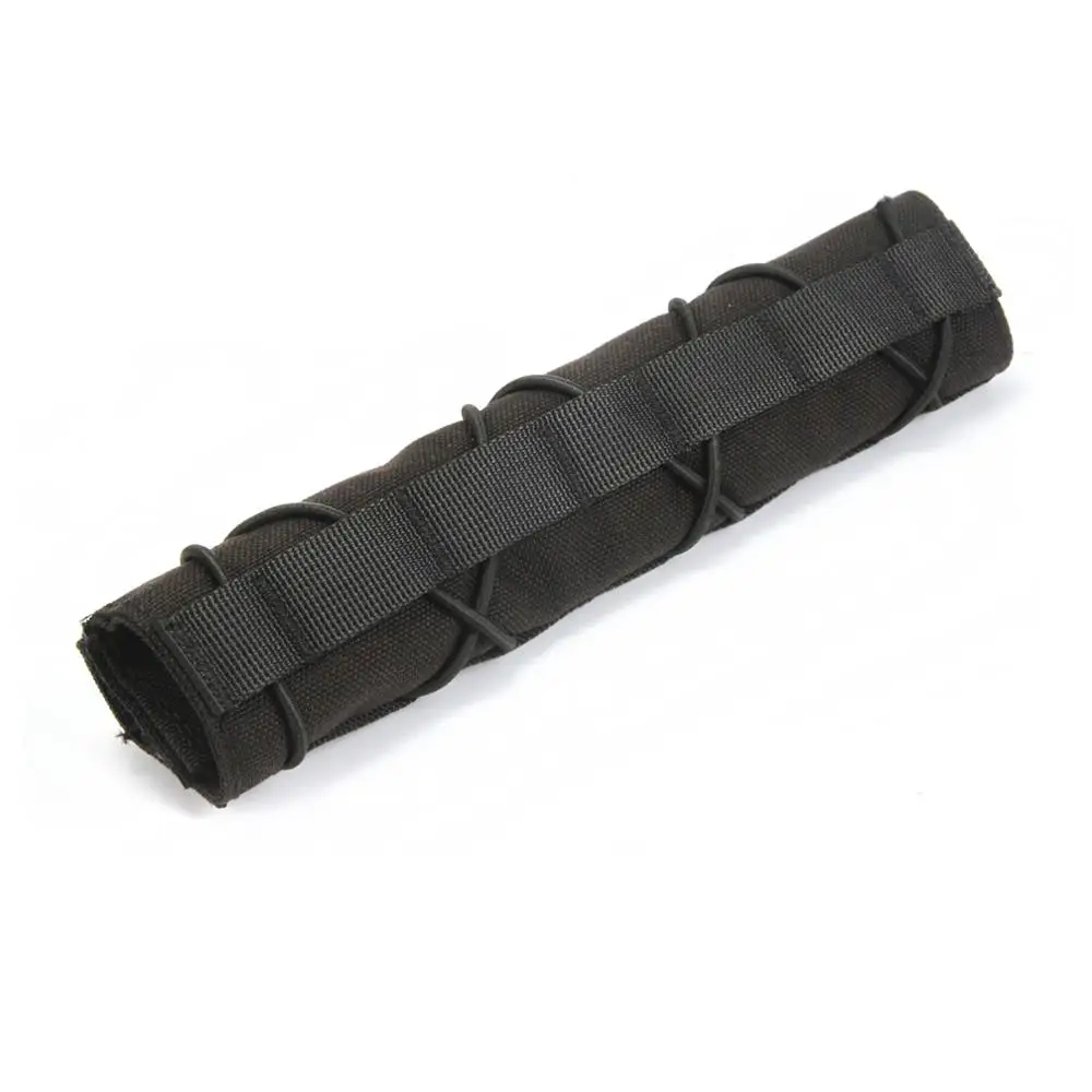 Черный 8 5 &quot22 см глушитель Airsoft крышку подавитель Mirage тепловой защиты рукавом