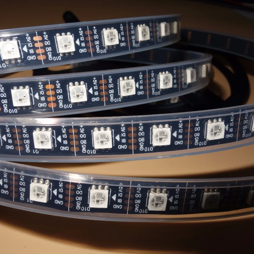 4 м/катушка Адресуемая 60 светодисветодиодный s/m DC5V WS2813 RGB светодиодная Пиксельная