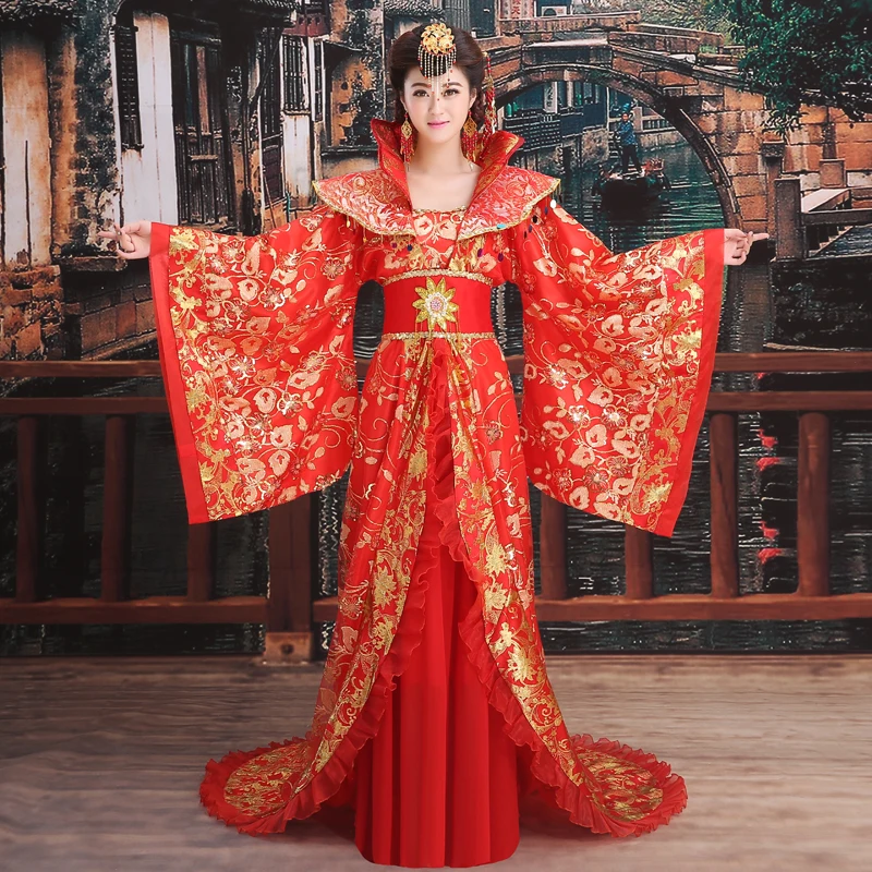 Новое поступление Традиционный Элегантный hanfu Женский старинный китайский