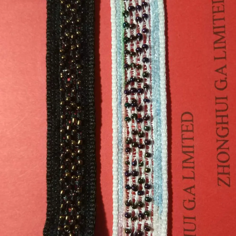 Плетеная лента из бисера Ширина 20 мм 1 ярд|binding ribbon|bias bindingwebbing 20mm |