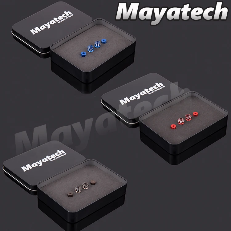 Mayatech звезда мощная противоскользящая головка 3D красочное управление рокер 3 мм