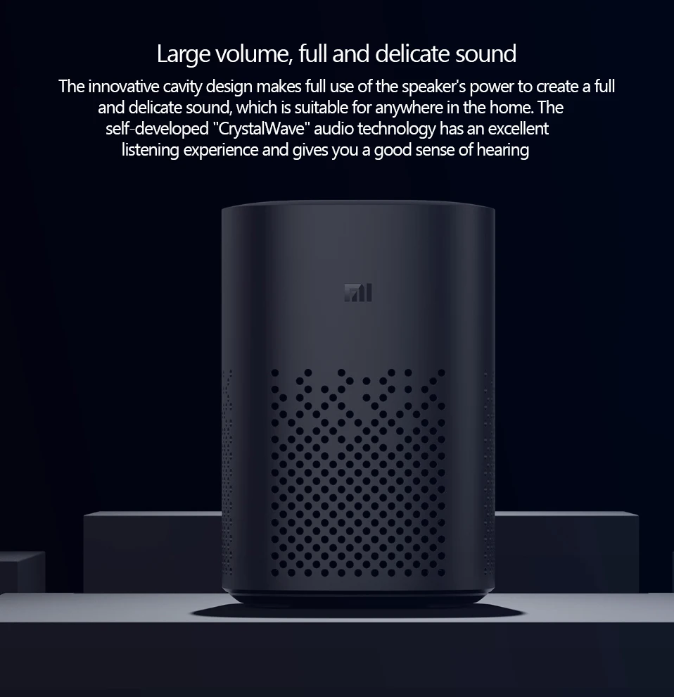 Xiaomi Xiaoai динамик универсальный пульт дистанционного управления версия AI Bluetooth Голосовое управление 2,4 ГГц музыкальный плеер динамик умный дом