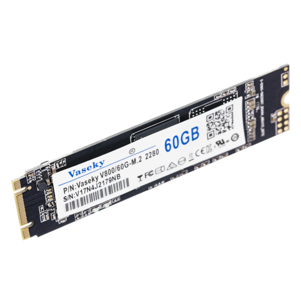 Внутренний твердотельный накопитель Vaseky M.2 2280 SATA SSD 60 Гб 128 ГБ 256 480 для настольных
