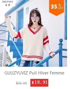 GUUZYUVIZ зима осень Sueter Mujer Повседневный Свободный вязаный длинный кардиган с геометрическим принтом женская верхняя одежда винтажный женский свитер