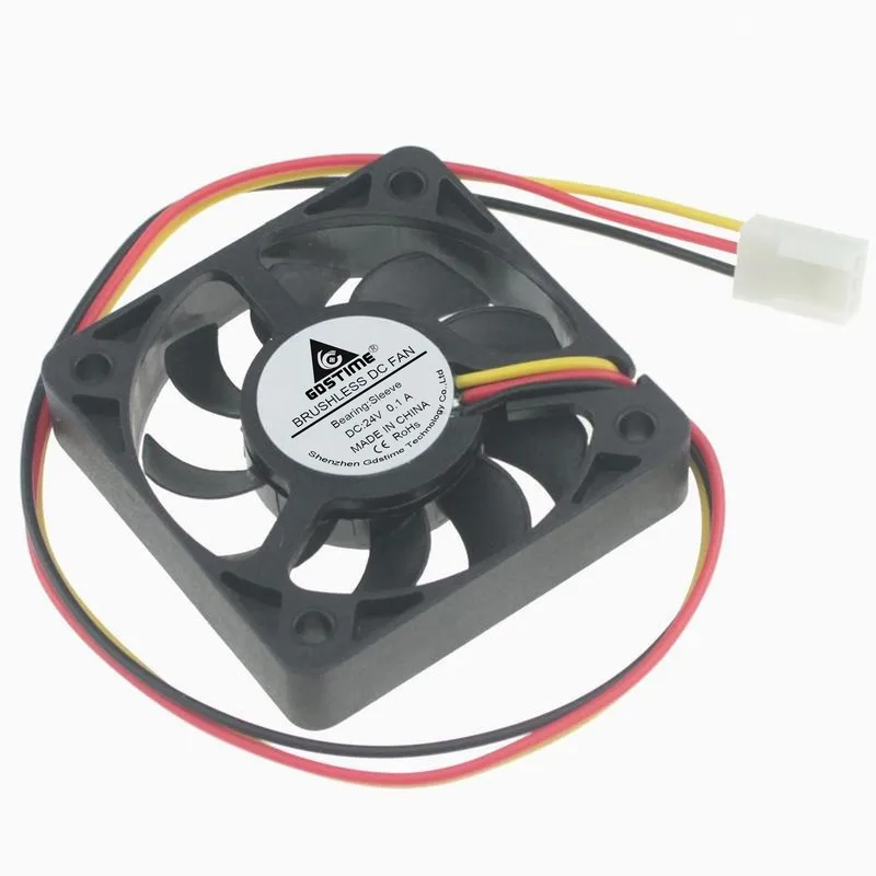 DC 24V 5 см 50 мм 50X50X10 3 жильный материнская плата скоростной Бесщеточный вентилятор