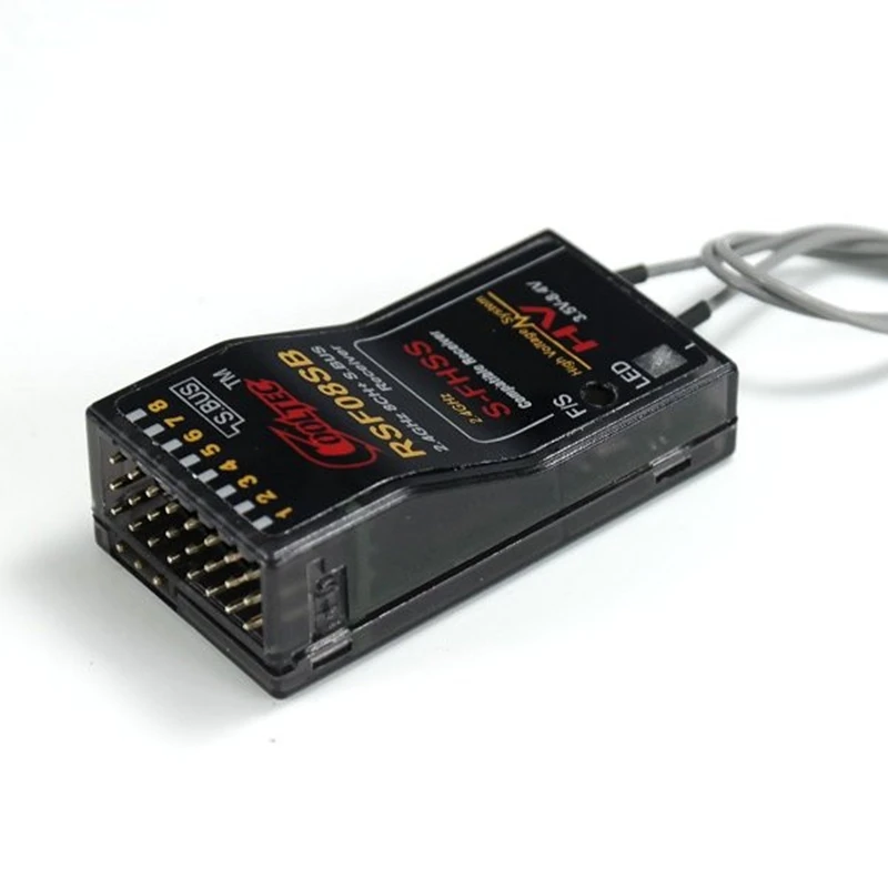 CoolTec RSF08SB 8CH совместимый приемник для Futaba S-FHSS S. BUS 10J 8J 6J 4GRS 4PX передатчик | Игрушки и